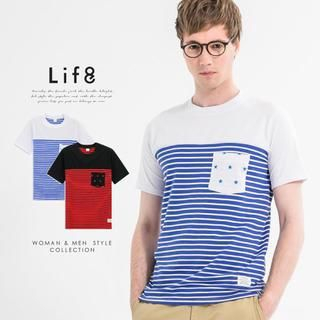 Life 8 Striped T-Shirt