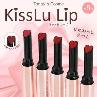 Today's Cosme - Kisslu Lip Semi-Matt Silky Tint Lip 01 Mocha Brown