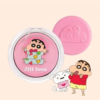 Jill Leen - Crayon Shin-Chan Baking Blush Limited Edition - 7 Colors #2 Runing Late - 6G