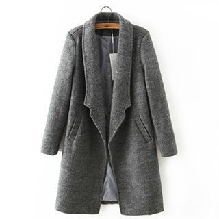 Chicsense Lapel-Collar Coat