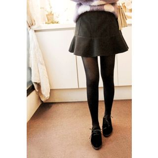 CHERRYKOKO Inset Shorts Ruffled Mini Skirt