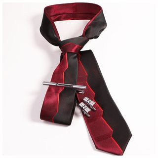 Tuxmanor Tie Clip / Cuff Links / Set: Tie Clip + Cuff Links