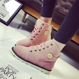 Hipsole Buttoned Sneakers