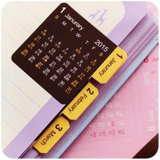 Momoi 2015 Calendar Sticker