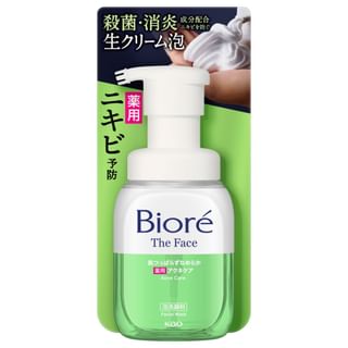 Kao - Biore The Face Foam Facial Cleanser Acne Care 200Ml