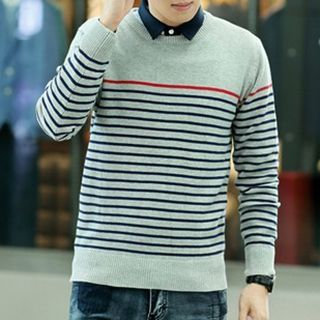 Hyung Striped Knit Top