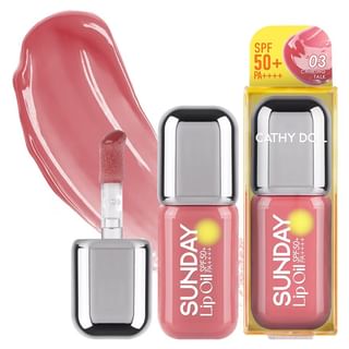 Cathy Doll - Sunday Lip Oil Spf 50+ Pa++++ 03 Chilling Talk