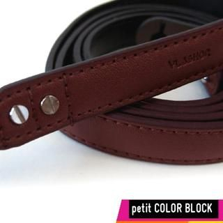 Vlashor Chocolate Brown/Black Camera Strap One Size