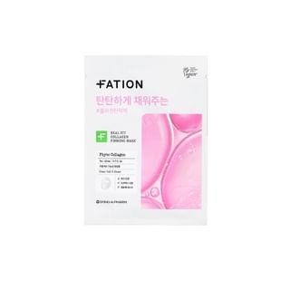 Fation - Real Fit Mask Set - 3 Types Collagen Firming