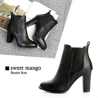 SWEET MANGO Banded Ankle Boots