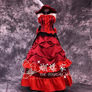 Coshome Black Butler Madam Red Cosplay Costume
