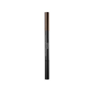 Ottie - Natural Drawing Auto Eye Brow Pencil - 5 Colors #02 Dark Brown