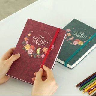 Full House Flower-Print Notebook (Small)