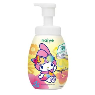 Kracie - Sanrio My Melody Naive Foaming Body Wash 600Ml