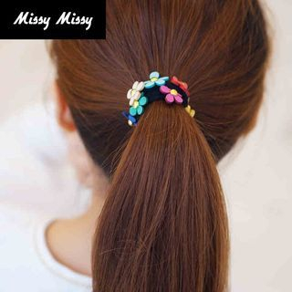 Missy Missy Flower Accent Hair Tie