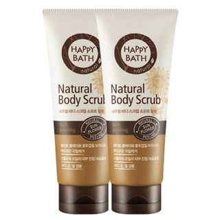HAPPY BATH Set of 2: Natural Body Scrub Soft Peeling 200ml 2pcs