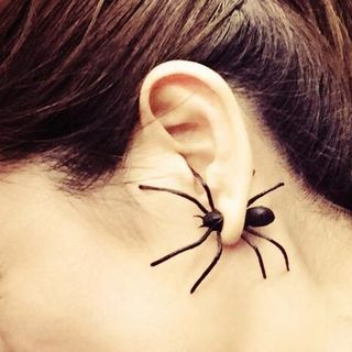 Ciroki 3D Spider Earrings