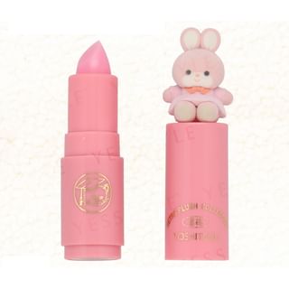 SHOBIDO - Yoshitoku Retro Plush Collection Creamy Rabbit Lip Cream With Flocked Mascot 1 pc