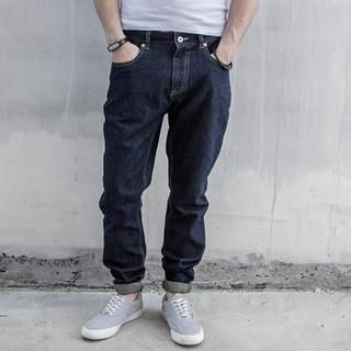 YIDESIMPLE Washed Jeans