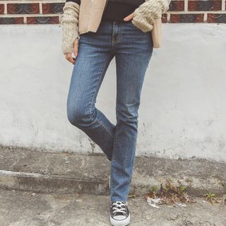 Envy Look Washed Slim-Fit Jeans