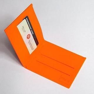Digit-Band Silicon Flip it Wallet Neon Orange - One Size