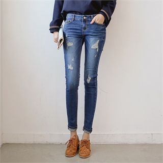 Styleberry Distressed Skinny Jeans