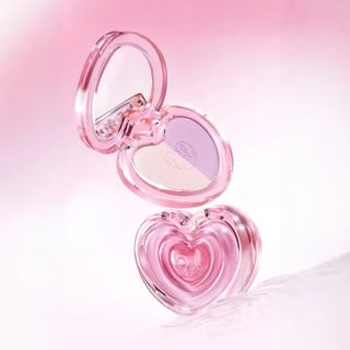 Czel - Heart Creamy Mist Blush Palette - 4 Colors B04# Sweet Barbie - 7G