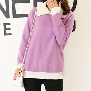 Emeline Fleece-lined Long Sleeved Pullover