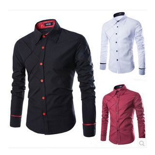 Hansel Contrast Button Shirt