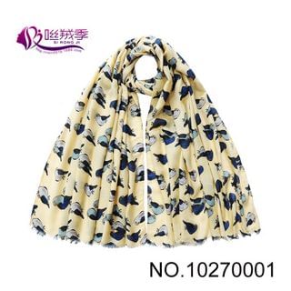 Scarf Factory Parrot Print Light Scarf