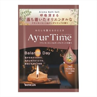Bathclin - Ayur Time Aroma Bath Salt Balance Day 40G