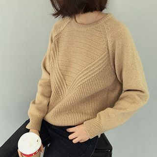 Eva Fashion Ribbed Sweater