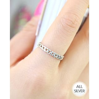 Miss21 Korea Chain Silver Ring