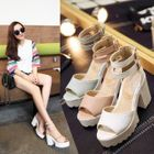 Platform Sandals Light Blue - 35 от YesStyle.com INT Platform Sandals Light Blue - 35 от YesStyle.com INT