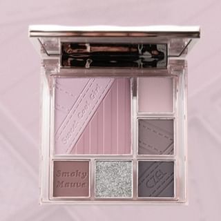 Czel - Water Ripple Soft 3D Eyeshadow Palette - 2 Types 08# Pumpkin Latte - 6.5G