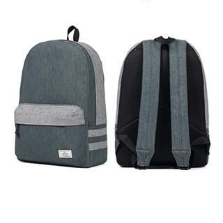 Mr.ace Homme Contrast-Trim Denim Backpack