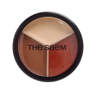 The Saem - Cover Perfection Triple Pot Concealer - 11 Types 2025 Version - #11 Deep