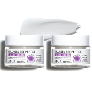Aplb - Collagen Egf Peptide Facial Cream Set 2 Pcs