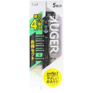 KAI - AUGER Holder & 4 Blades 1 Set