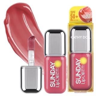 Cathy Doll - Sunday Lip Oil Spf 50+ Pa++++ 02 Good Vibes