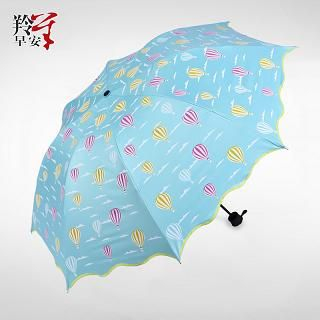 RGLT Scarves Printed Foldable Umbrella