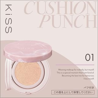 ISEHAN - Kiss Cushion Punch SPF 50+ PA++++ 01 Pink Beige