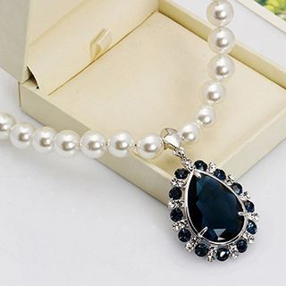 Glitglow Jeweled Beaded Necklace