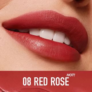 O.TWO.O - Haute Hydrating Satin Lipstick - 8 Colors #08 Red Rose
