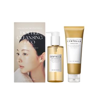 SKIN1004 Madagascar Centella Double Cleansing Duo Foam + Oil Cleanser