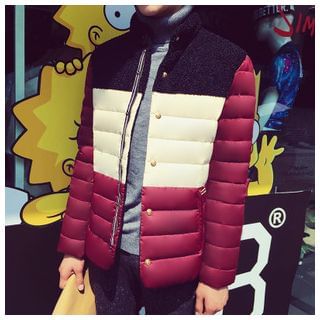 Danjieshi Colour Block Down Jacket