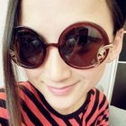 Round Sunglasses C2-5255 - Lenses - Gray / Frame - Beige Yellow - One Size от YesStyle.com INT Round Sunglasses C2-5255 - Lenses - Gray / Frame - Beige Yellow - One Size от YesStyle.com INT