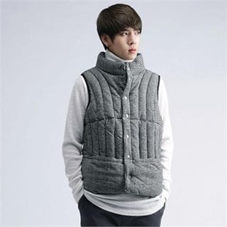THE COVER Patterned Padding Vest