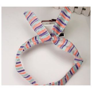 Cassia Striped Wire Headband