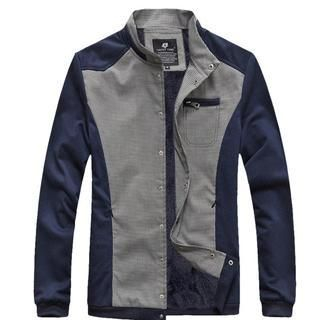 Alvicio Panel Snap Button Jacket